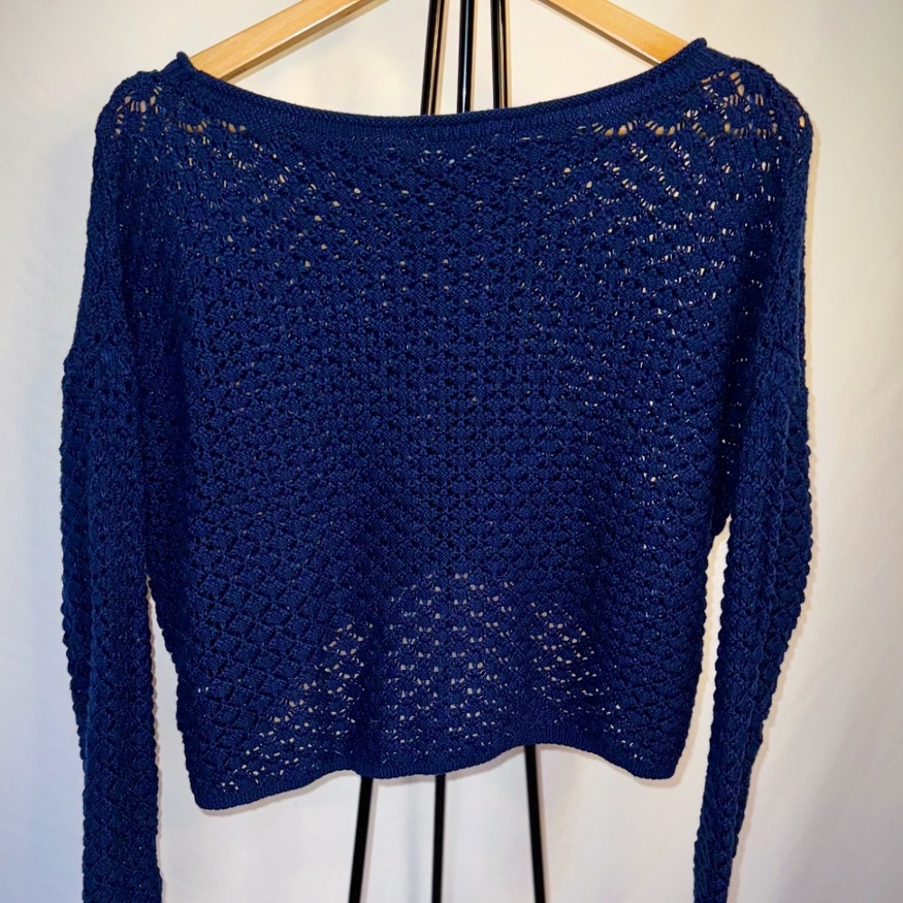 ~olive and oak~ ~size large~ ~deep blue~